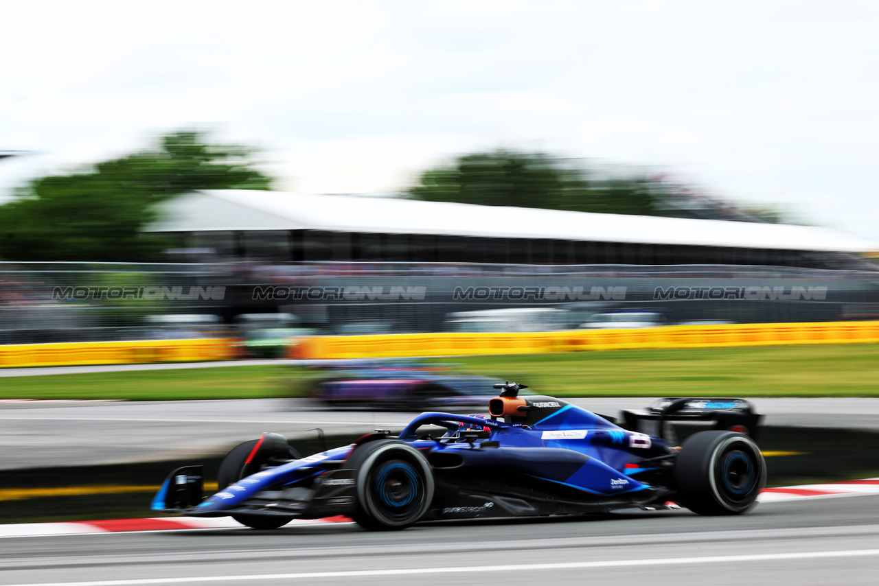 GP CANADA, Alexander Albon (THA) Williams Racing FW45.

18.06.2023. Formula 1 World Championship, Rd 9, Canadian Grand Prix, Montreal, Canada, Gara Day.

 - www.xpbimages.com, EMail: requests@xpbimages.com © Copyright: Coates / XPB Images
