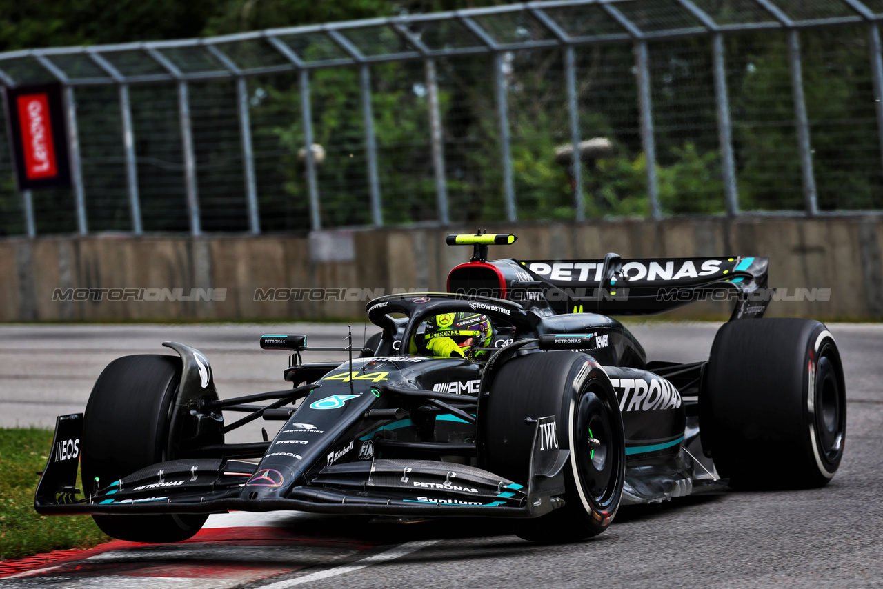 GP CANADA, Lewis Hamilton (GBR) Mercedes AMG F1 W14.

18.06.2023. Formula 1 World Championship, Rd 9, Canadian Grand Prix, Montreal, Canada, Gara Day.

 - www.xpbimages.com, EMail: requests@xpbimages.com © Copyright: Coates / XPB Images