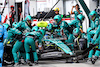 GP CANADA, Fernando Alonso (ESP) Aston Martin F1 Team AMR23 makes a pit stop.
18.06.2023. Formula 1 World Championship, Rd 9, Canadian Grand Prix, Montreal, Canada, Gara Day.
- www.xpbimages.com, EMail: requests@xpbimages.com © Copyright: Batchelor / XPB Images
