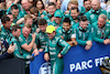 GP CANADA, Fernando Alonso (ESP) Aston Martin F1 Team celebrates his second position with the team in parc ferme.
18.06.2023. Formula 1 World Championship, Rd 9, Canadian Grand Prix, Montreal, Canada, Gara Day.
- www.xpbimages.com, EMail: requests@xpbimages.com © Copyright: Batchelor / XPB Images