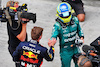 GP CANADA, Gara winner Max Verstappen (NLD) Red Bull Racing with second placed Fernando Alonso (ESP) Aston Martin F1 Team in parc ferme.
18.06.2023. Formula 1 World Championship, Rd 9, Canadian Grand Prix, Montreal, Canada, Gara Day.
- www.xpbimages.com, EMail: requests@xpbimages.com © Copyright: Batchelor / XPB Images