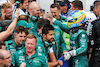 GP CANADA, Fernando Alonso (ESP) Aston Martin F1 Team celebrates his second position with the team in parc ferme.
18.06.2023. Formula 1 World Championship, Rd 9, Canadian Grand Prix, Montreal, Canada, Gara Day.
- www.xpbimages.com, EMail: requests@xpbimages.com © Copyright: Bearne / XPB Images