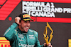 GP CANADA, Fernando Alonso (ESP) Aston Martin F1 Team celebrates his second position on the podium.
18.06.2023. Formula 1 World Championship, Rd 9, Canadian Grand Prix, Montreal, Canada, Gara Day.
- www.xpbimages.com, EMail: requests@xpbimages.com © Copyright: Bearne / XPB Images