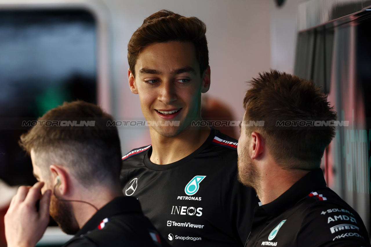 GP CANADA, George Russell (GBR) Mercedes AMG F1.

15.06.2023. Formula 1 World Championship, Rd 9, Canadian Grand Prix, Montreal, Canada, Preparation Day.

 - www.xpbimages.com, EMail: requests@xpbimages.com © Copyright: Coates / XPB Images
