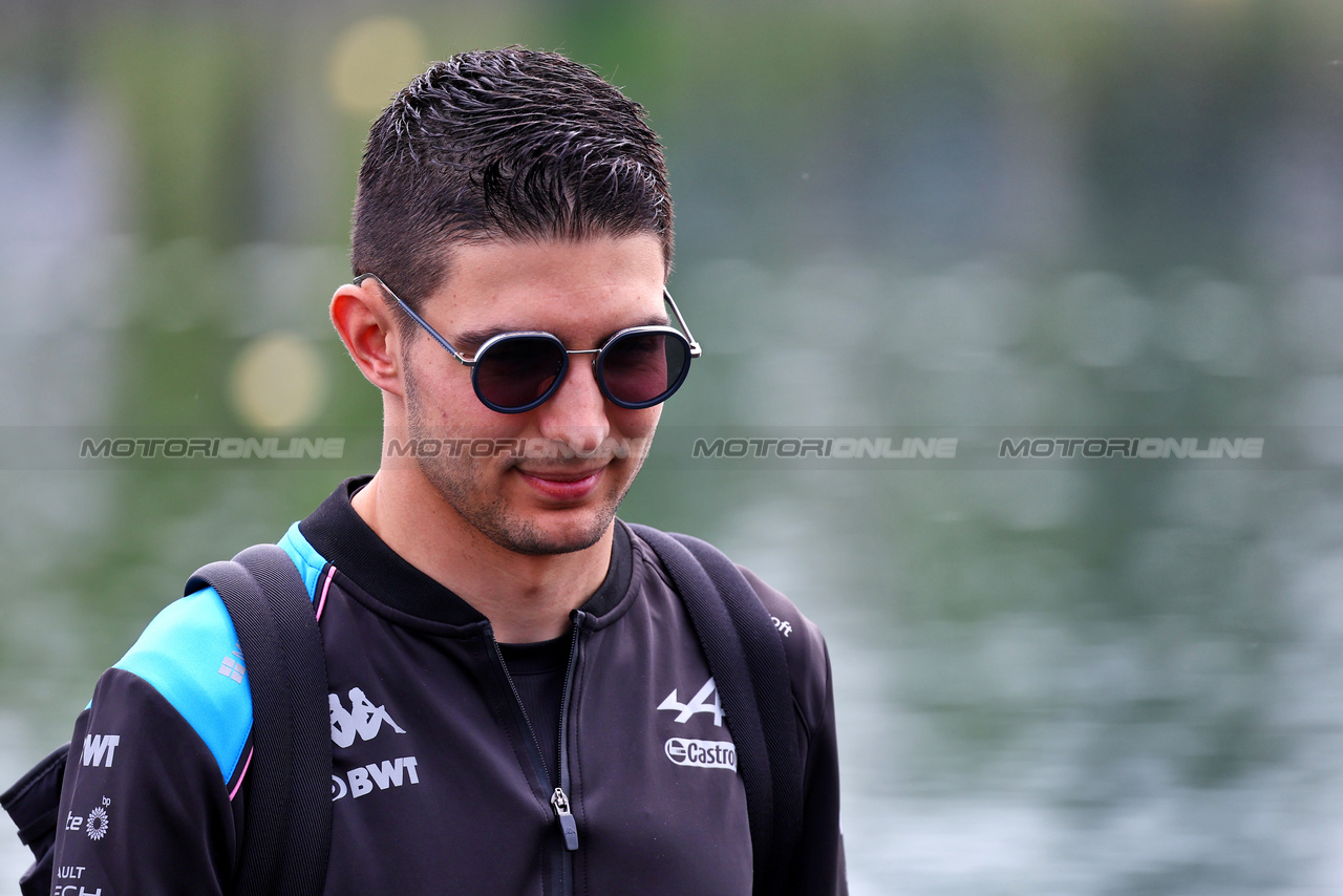 GP CANADA, Esteban Ocon (FRA) Alpine F1 Team.

15.06.2023. Formula 1 World Championship, Rd 9, Canadian Grand Prix, Montreal, Canada, Preparation Day.

- www.xpbimages.com, EMail: requests@xpbimages.com © Copyright: Batchelor / XPB Images
