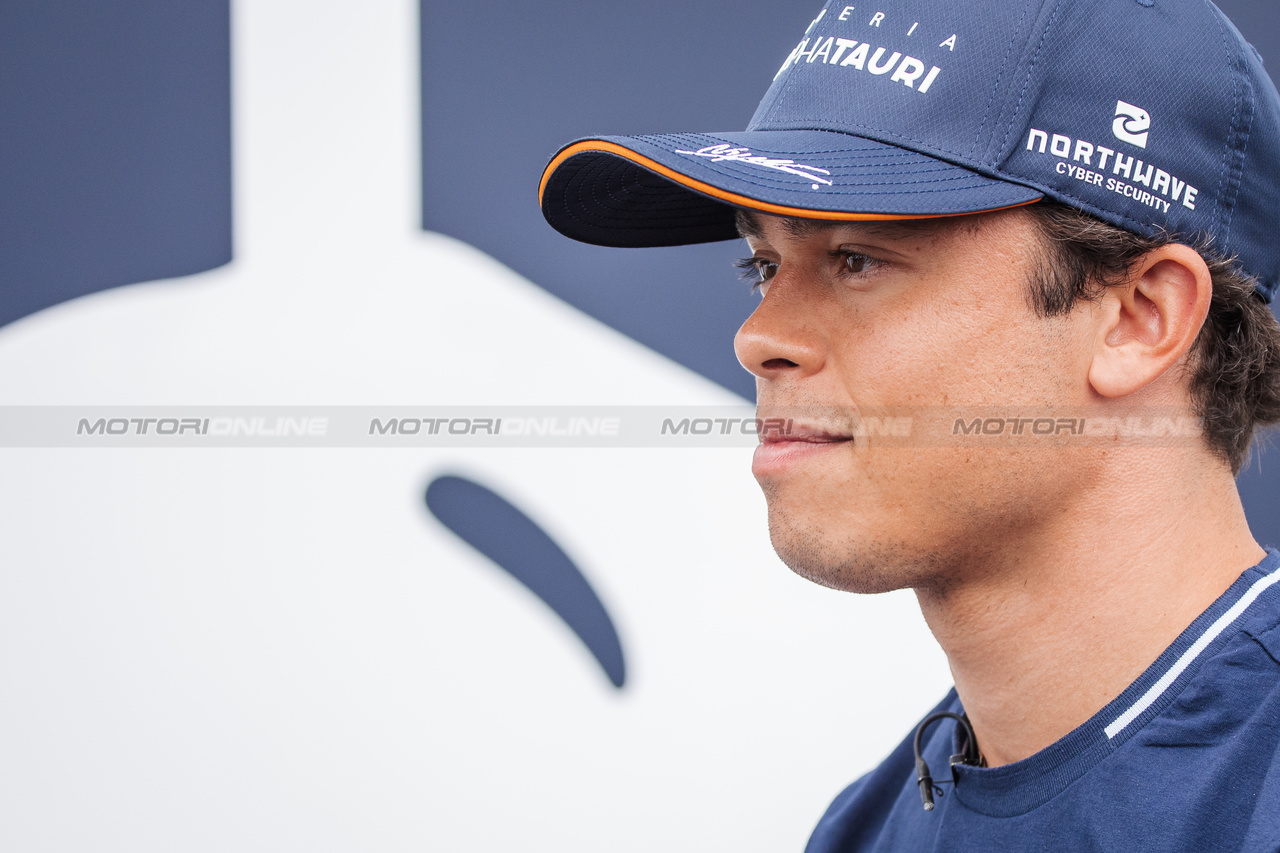 GP CANADA, Nyck de Vries (NLD) AlphaTauri.

15.06.2023. Formula 1 World Championship, Rd 9, Canadian Grand Prix, Montreal, Canada, Preparation Day.

- www.xpbimages.com, EMail: requests@xpbimages.com © Copyright: Bearne / XPB Images