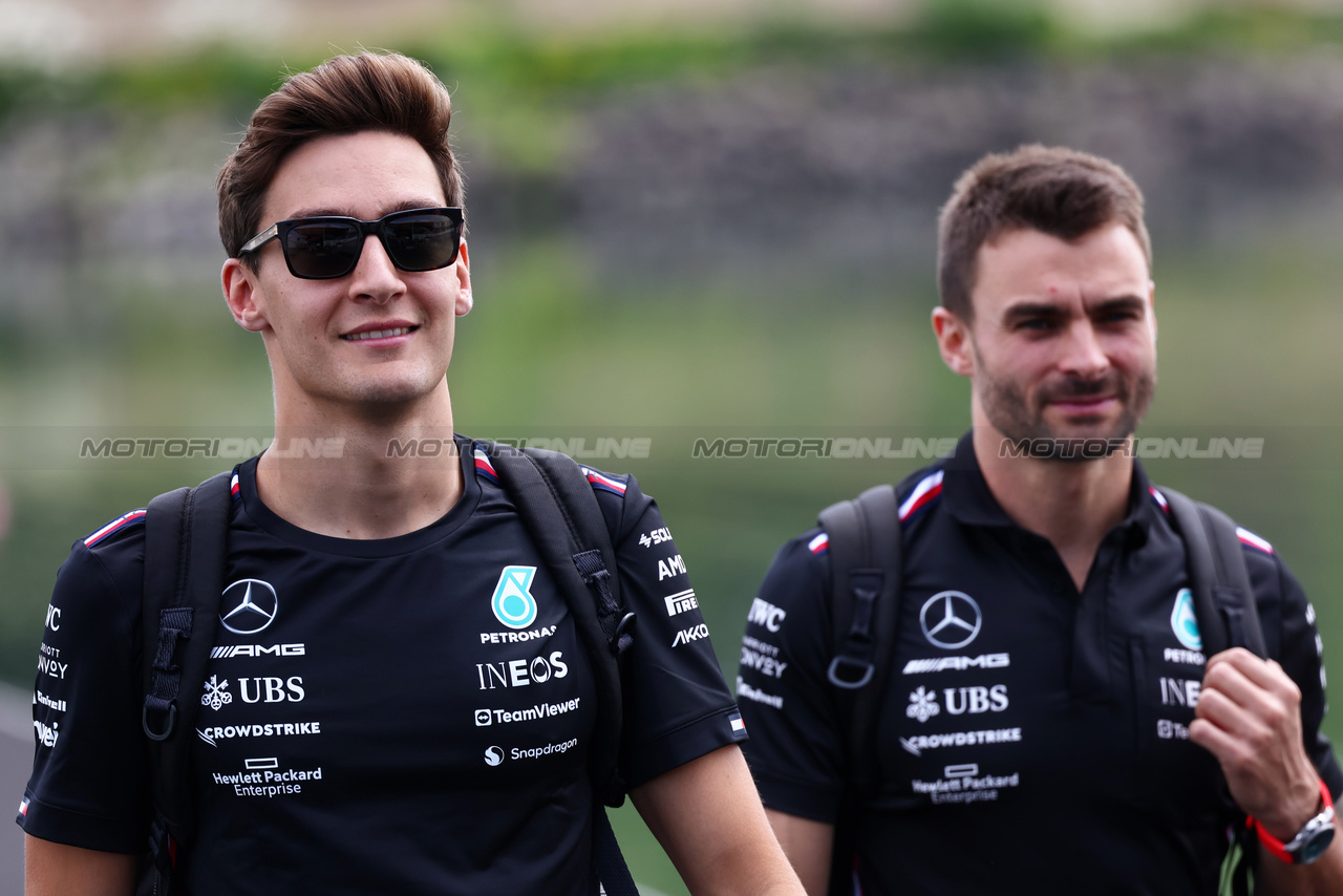 GP CANADA, George Russell (GBR) Mercedes AMG F1.

15.06.2023. Formula 1 World Championship, Rd 9, Canadian Grand Prix, Montreal, Canada, Preparation Day.

- www.xpbimages.com, EMail: requests@xpbimages.com © Copyright: Batchelor / XPB Images