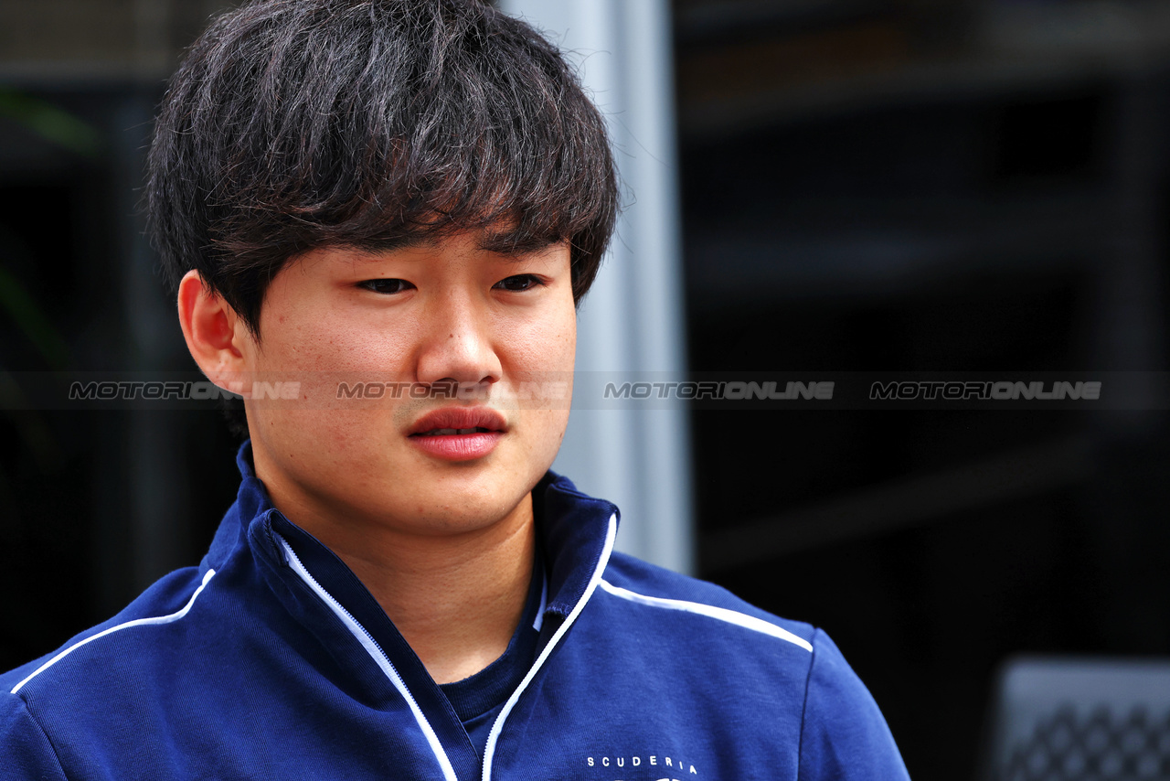 GP CANADA, Yuki Tsunoda (JPN) AlphaTauri.

15.06.2023. Formula 1 World Championship, Rd 9, Canadian Grand Prix, Montreal, Canada, Preparation Day.

- www.xpbimages.com, EMail: requests@xpbimages.com © Copyright: Batchelor / XPB Images