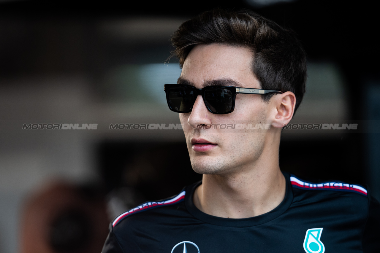 GP CANADA, George Russell (GBR) Mercedes AMG F1.

15.06.2023. Formula 1 World Championship, Rd 9, Canadian Grand Prix, Montreal, Canada, Preparation Day.

- www.xpbimages.com, EMail: requests@xpbimages.com © Copyright: Price / XPB Images