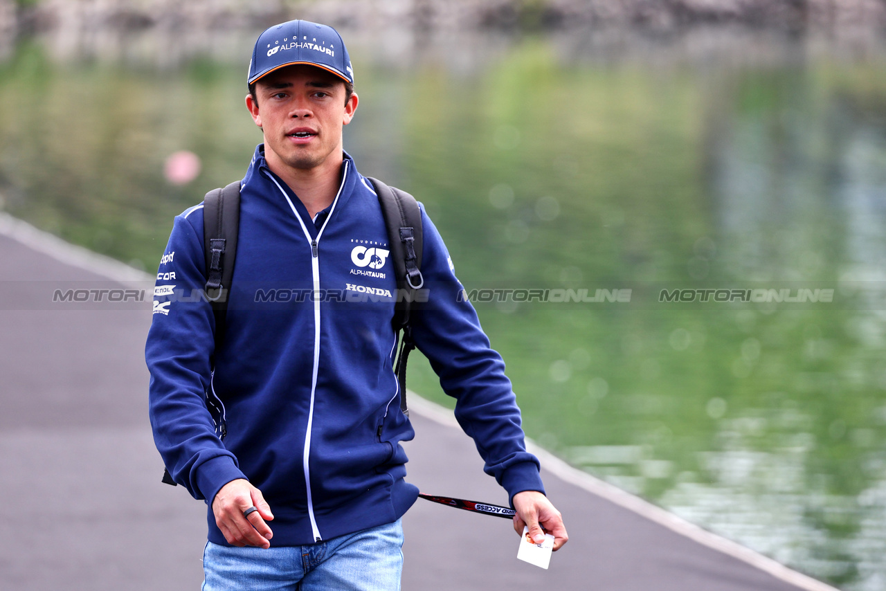 GP CANADA, Nyck de Vries (NLD) AlphaTauri.

15.06.2023. Formula 1 World Championship, Rd 9, Canadian Grand Prix, Montreal, Canada, Preparation Day.

- www.xpbimages.com, EMail: requests@xpbimages.com © Copyright: Batchelor / XPB Images