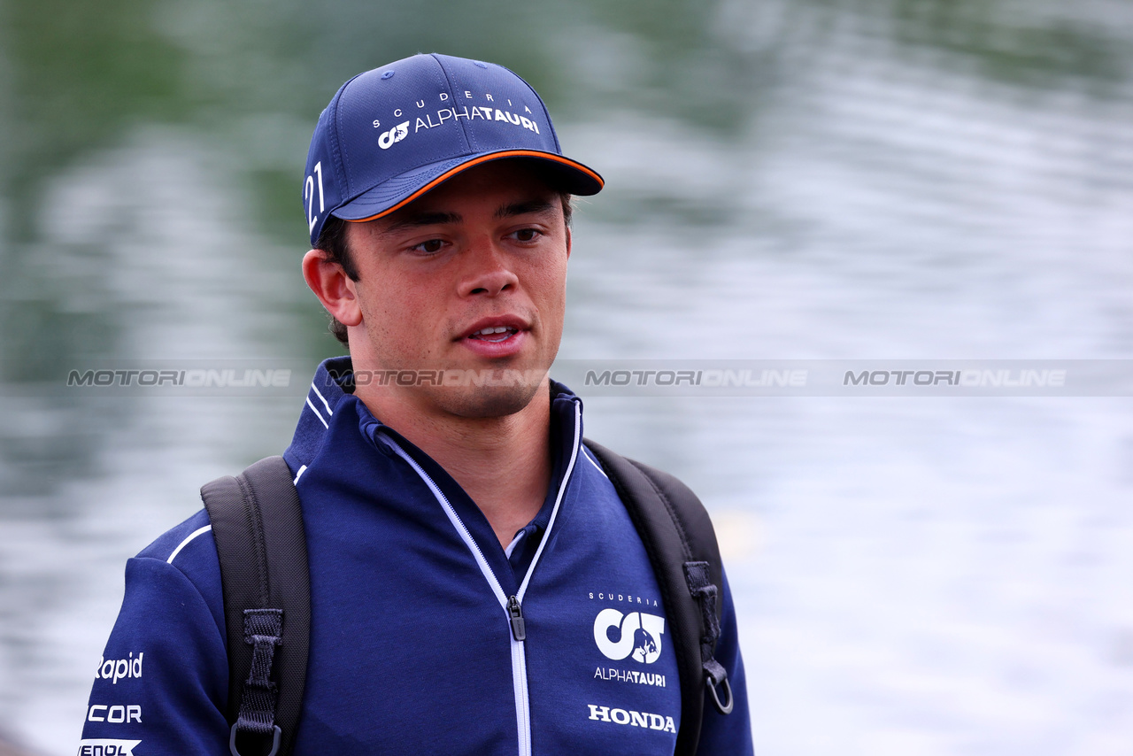 GP CANADA, Nyck de Vries (NLD) AlphaTauri.

15.06.2023. Formula 1 World Championship, Rd 9, Canadian Grand Prix, Montreal, Canada, Preparation Day.

- www.xpbimages.com, EMail: requests@xpbimages.com © Copyright: Batchelor / XPB Images