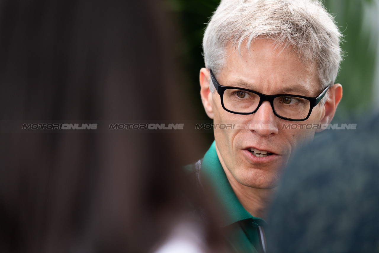 GP CANADA, Mike Krack (LUX) Aston Martin F1 Team, Team Principal.

15.06.2023. Formula 1 World Championship, Rd 9, Canadian Grand Prix, Montreal, Canada, Preparation Day.

- www.xpbimages.com, EMail: requests@xpbimages.com © Copyright: Price / XPB Images