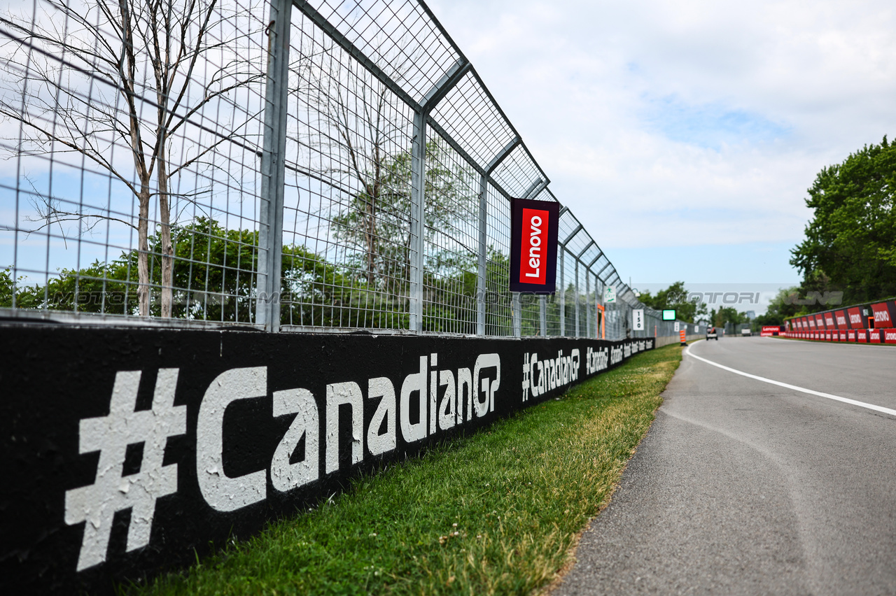 GP CANADA, Track Atmosphere 
15.06.2023. Formula 1 World Championship, Rd 9, Canadian Grand Prix, Montreal, Canada, Preparation Day.
- www.xpbimages.com, EMail: requests@xpbimages.com © Copyright: Charniaux / XPB Images