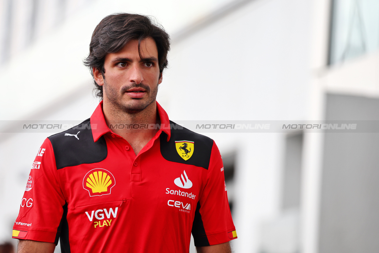 GP CANADA, Carlos Sainz Jr (ESP) Ferrari.

15.06.2023. Formula 1 World Championship, Rd 9, Canadian Grand Prix, Montreal, Canada, Preparation Day.

- www.xpbimages.com, EMail: requests@xpbimages.com © Copyright: Batchelor / XPB Images