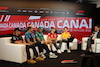 GP CANADA, (L to R): Valtteri Bottas (FIN) Alfa Romeo F1 Team; Alexander Albon (THA) Williams Racing; Fernando Alonso (ESP) Aston Martin F1 Team; Charles Leclerc (MON) Ferrari; e Oscar Piastri (AUS) McLaren, in the FIA Press Conference.
15.06.2023. Formula 1 World Championship, Rd 9, Canadian Grand Prix, Montreal, Canada, Preparation Day.
- www.xpbimages.com, EMail: requests@xpbimages.com © Copyright: Bearne / XPB Images