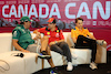 GP CANADA, (L to R): Fernando Alonso (ESP) Aston Martin F1 Team; Charles Leclerc (MON) Ferrari; e Oscar Piastri (AUS) McLaren, in the FIA Press Conference.
15.06.2023. Formula 1 World Championship, Rd 9, Canadian Grand Prix, Montreal, Canada, Preparation Day.
- www.xpbimages.com, EMail: requests@xpbimages.com © Copyright: Bearne / XPB Images