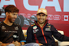 GP CANADA, (L to R): Pierre Gasly (FRA) Alpine F1 Team e Sergio Perez (MEX) Red Bull Racing in the FIA Press Conference.
15.06.2023. Formula 1 World Championship, Rd 9, Canadian Grand Prix, Montreal, Canada, Preparation Day.
- www.xpbimages.com, EMail: requests@xpbimages.com © Copyright: Bearne / XPB Images