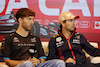 GP CANADA, (L to R): Pierre Gasly (FRA) Alpine F1 Team e Sergio Perez (MEX) Red Bull Racing in the FIA Press Conference.
15.06.2023. Formula 1 World Championship, Rd 9, Canadian Grand Prix, Montreal, Canada, Preparation Day.
- www.xpbimages.com, EMail: requests@xpbimages.com © Copyright: Bearne / XPB Images