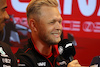 GP CANADA, Kevin Magnussen (DEN) Haas F1 Team in the FIA Press Conference.
15.06.2023. Formula 1 World Championship, Rd 9, Canadian Grand Prix, Montreal, Canada, Preparation Day.
- www.xpbimages.com, EMail: requests@xpbimages.com © Copyright: Bearne / XPB Images
