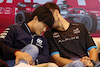 GP CANADA, (L to R): Yuki Tsunoda (JPN) AlphaTauri e Pierre Gasly (FRA) Alpine F1 Team in the FIA Press Conference.
15.06.2023. Formula 1 World Championship, Rd 9, Canadian Grand Prix, Montreal, Canada, Preparation Day.
- www.xpbimages.com, EMail: requests@xpbimages.com © Copyright: Bearne / XPB Images