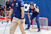 GP CANADA, Nyck de Vries (NLD) AlphaTauri plays hockey in the pits.
15.06.2023. Formula 1 World Championship, Rd 9, Canadian Grand Prix, Montreal, Canada, Preparation Day.
- www.xpbimages.com, EMail: requests@xpbimages.com © Copyright: Batchelor / XPB Images