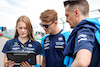 GP CANADA, Logan Sargeant (USA) Williams Racing walks the circuit with Elizabeth Wood Boyer (GBR) Williams Racing Performance Engineer e Gaetan Jego, Williams Racing Gara Engineer.
15.06.2023. Formula 1 World Championship, Rd 9, Canadian Grand Prix, Montreal, Canada, Preparation Day.
- www.xpbimages.com, EMail: requests@xpbimages.com © Copyright: Bearne / XPB Images