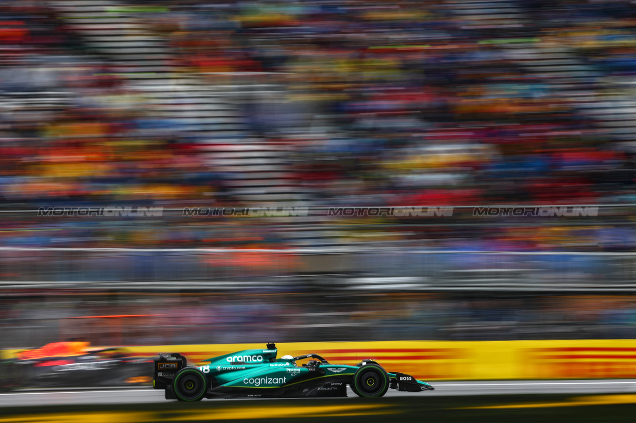 GP CANADA, Lance Stroll (CDN), Aston Martin F1 Team 
17.06.2023. Formula 1 World Championship, Rd 9, Canadian Grand Prix, Montreal, Canada, Qualifiche Day.
- www.xpbimages.com, EMail: requests@xpbimages.com © Copyright: Charniaux / XPB Images