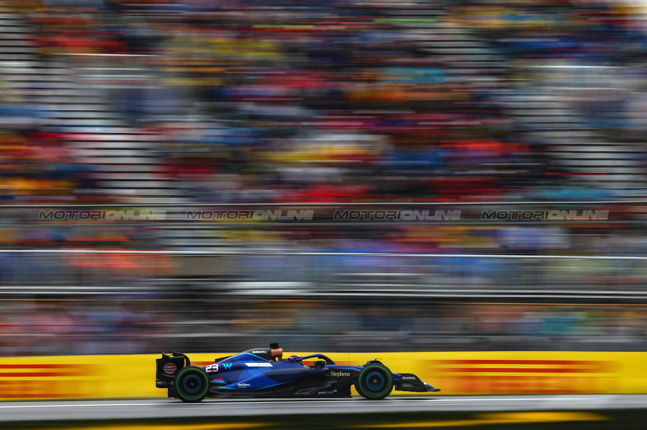 GP CANADA, Logan Sargeant (USA), Williams F1 Team  
17.06.2023. Formula 1 World Championship, Rd 9, Canadian Grand Prix, Montreal, Canada, Qualifiche Day.
- www.xpbimages.com, EMail: requests@xpbimages.com © Copyright: Charniaux / XPB Images