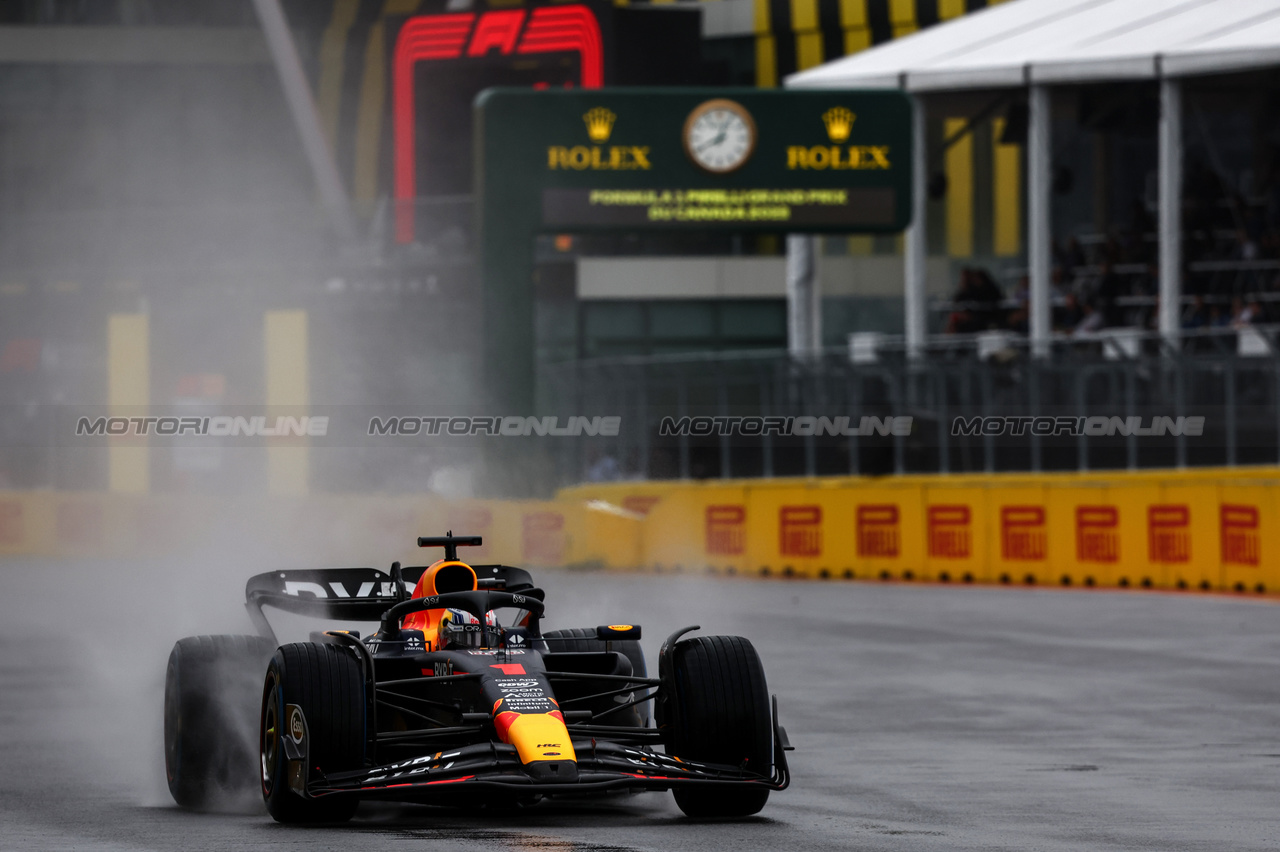 GP CANADA, Max Verstappen (NLD), Red Bull Racing 
17.06.2023. Formula 1 World Championship, Rd 9, Canadian Grand Prix, Montreal, Canada, Qualifiche Day.
- www.xpbimages.com, EMail: requests@xpbimages.com © Copyright: Charniaux / XPB Images