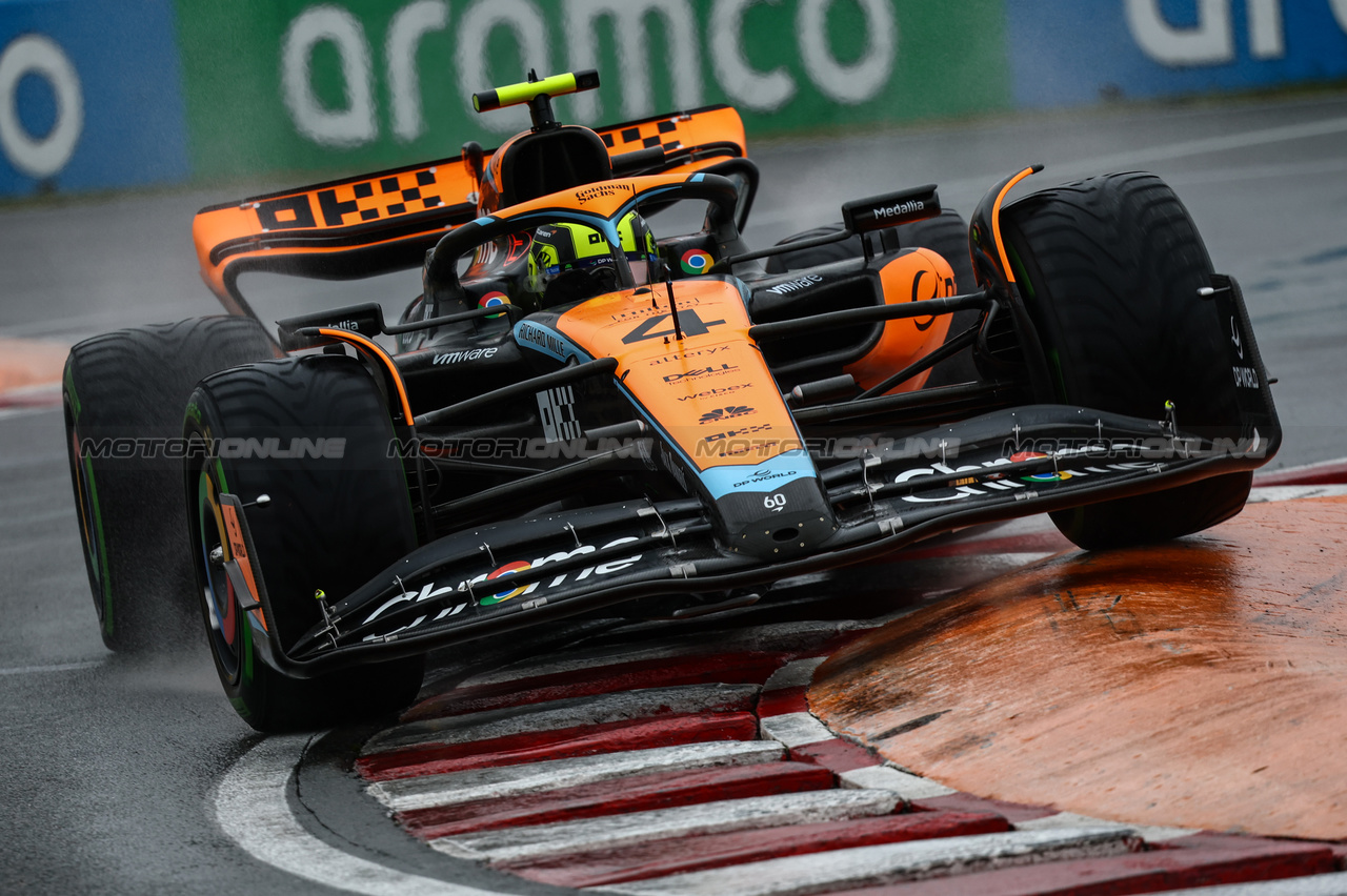 GP CANADA, Lando Norris (GBR), McLaren F1 Team 
17.06.2023. Formula 1 World Championship, Rd 9, Canadian Grand Prix, Montreal, Canada, Qualifiche Day.
- www.xpbimages.com, EMail: requests@xpbimages.com © Copyright: Charniaux / XPB Images