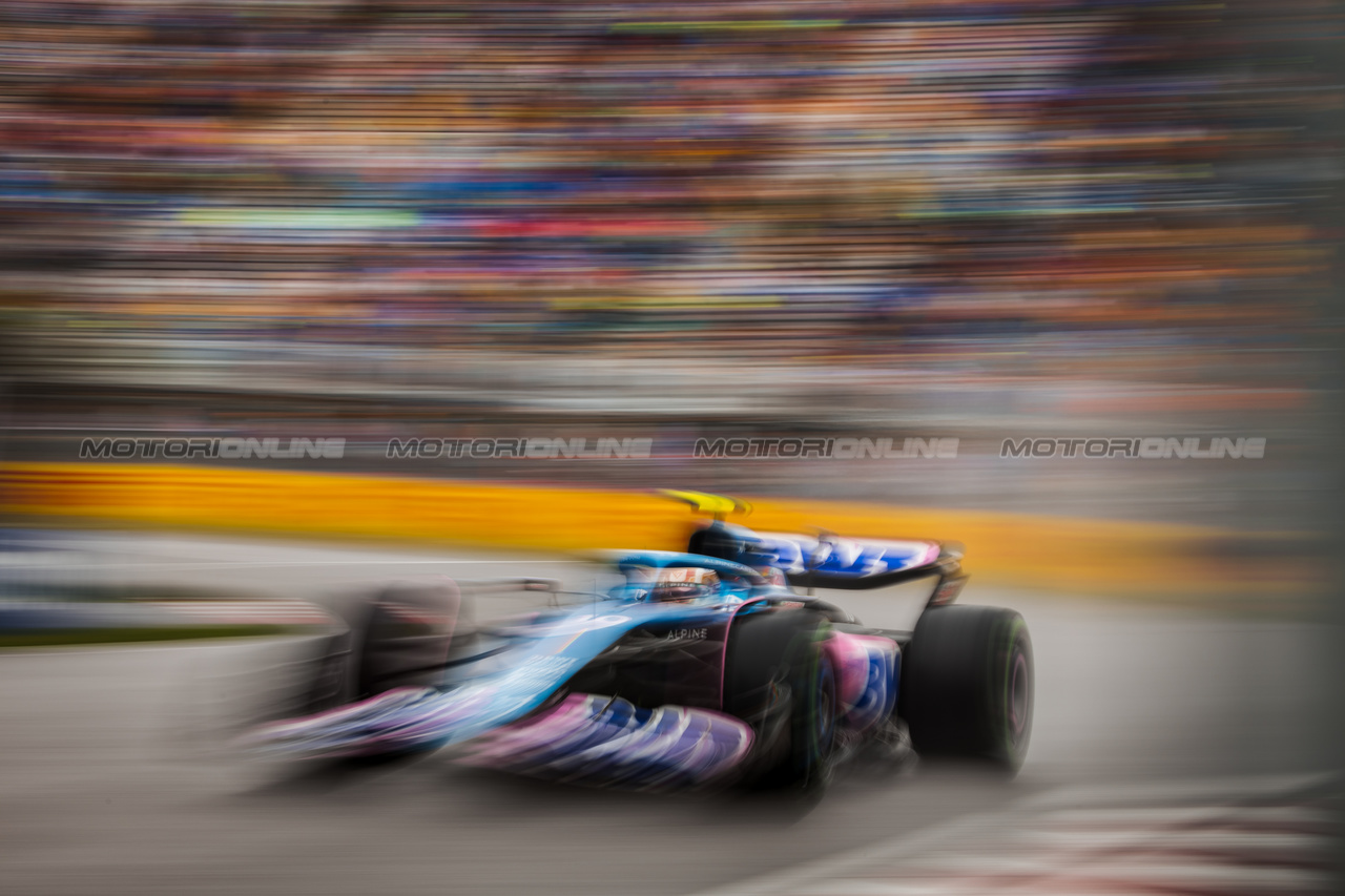 GP CANADA, Pierre Gasly (FRA) Alpine F1 Team A523.

17.06.2023. Formula 1 World Championship, Rd 9, Canadian Grand Prix, Montreal, Canada, Qualifiche Day.

- www.xpbimages.com, EMail: requests@xpbimages.com © Copyright: Bearne / XPB Images