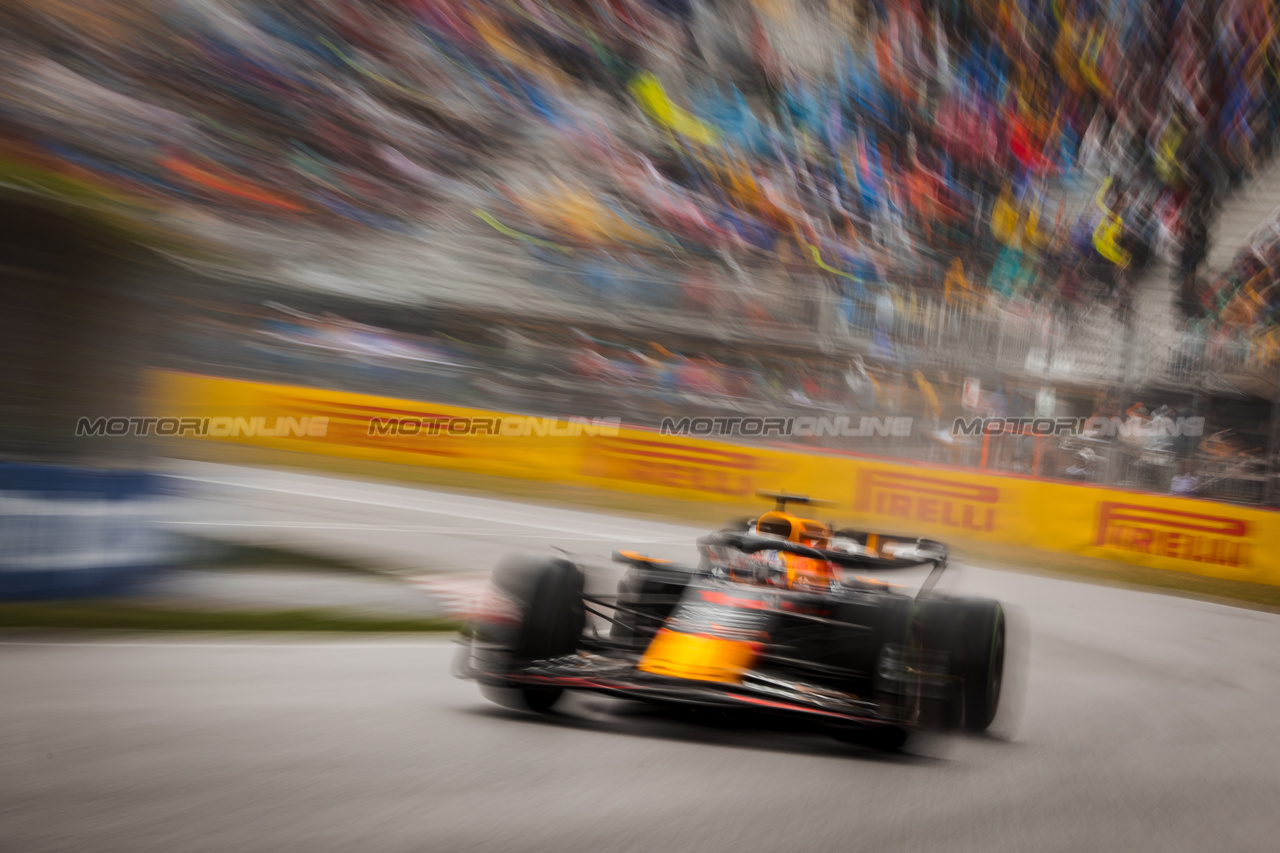 GP CANADA, Max Verstappen (NLD) Red Bull Racing RB19.

17.06.2023. Formula 1 World Championship, Rd 9, Canadian Grand Prix, Montreal, Canada, Qualifiche Day.

- www.xpbimages.com, EMail: requests@xpbimages.com © Copyright: Bearne / XPB Images