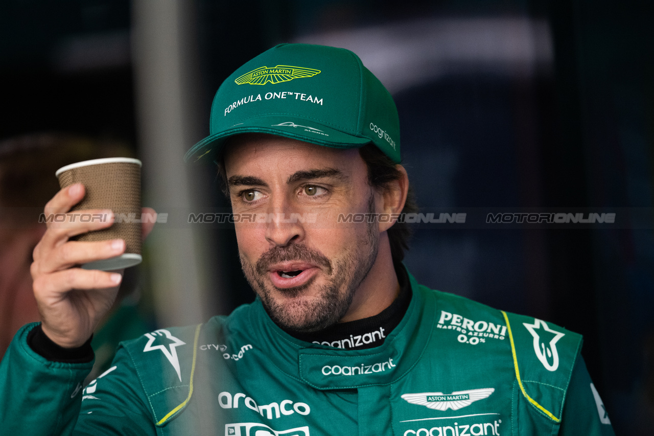 GP CANADA, Fernando Alonso (ESP) Aston Martin F1 Team.

17.06.2023. Formula 1 World Championship, Rd 9, Canadian Grand Prix, Montreal, Canada, Qualifiche Day.

- www.xpbimages.com, EMail: requests@xpbimages.com © Copyright: Price / XPB Images