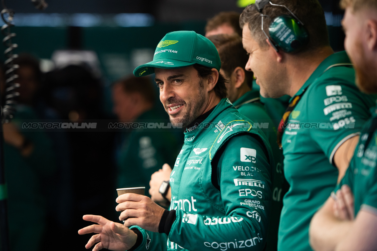 GP CANADA, Fernando Alonso (ESP) Aston Martin F1 Team.

17.06.2023. Formula 1 World Championship, Rd 9, Canadian Grand Prix, Montreal, Canada, Qualifiche Day.

- www.xpbimages.com, EMail: requests@xpbimages.com © Copyright: Price / XPB Images