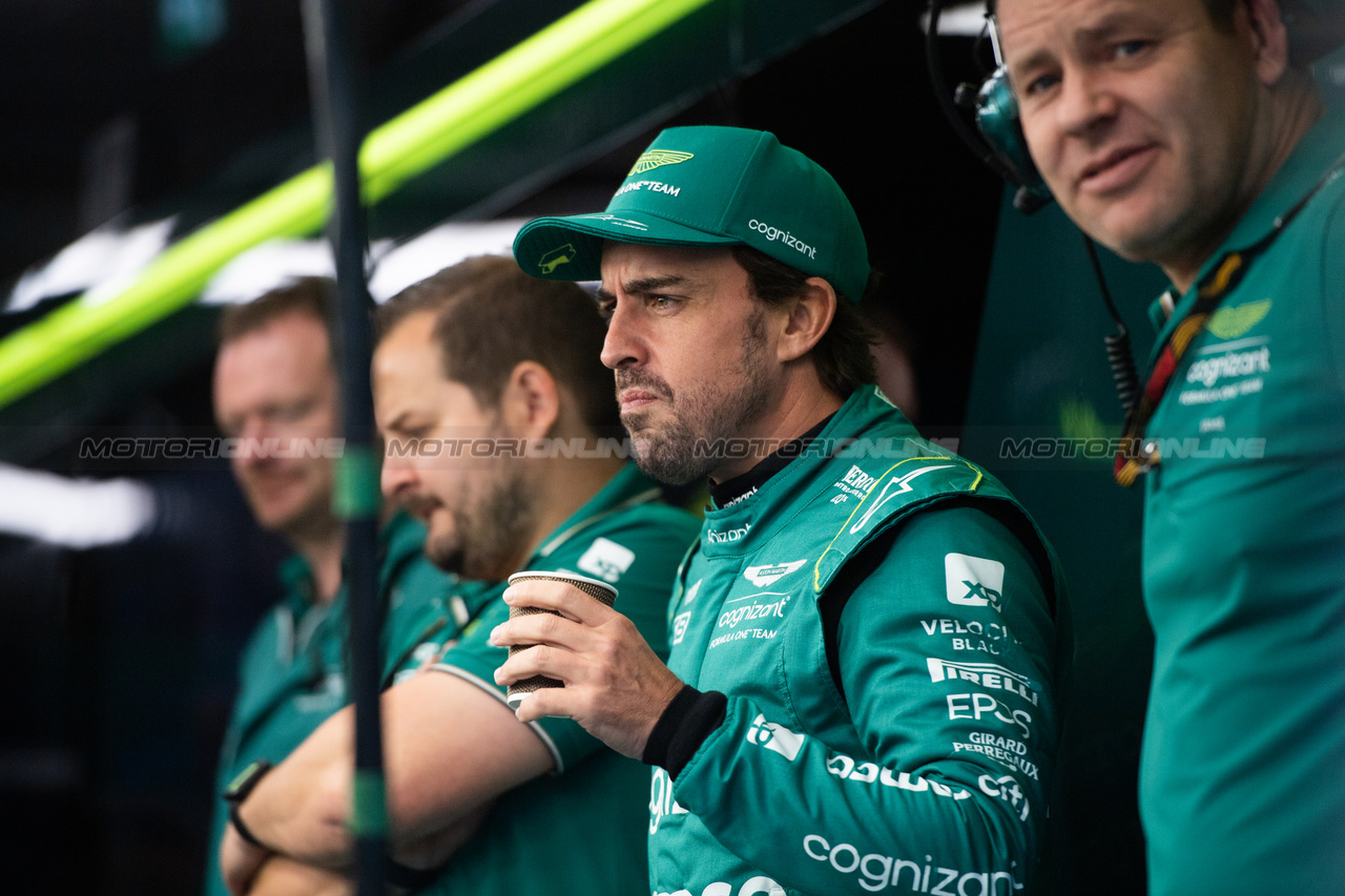 GP CANADA, Fernando Alonso (ESP) Aston Martin F1 Team.

17.06.2023. Formula 1 World Championship, Rd 9, Canadian Grand Prix, Montreal, Canada, Qualifiche Day.

- www.xpbimages.com, EMail: requests@xpbimages.com © Copyright: Price / XPB Images