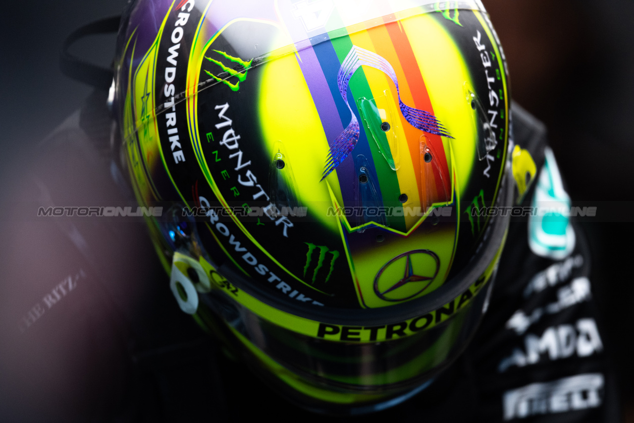 GP CANADA, Lewis Hamilton (GBR) Mercedes AMG F1.

17.06.2023. Formula 1 World Championship, Rd 9, Canadian Grand Prix, Montreal, Canada, Qualifiche Day.

- www.xpbimages.com, EMail: requests@xpbimages.com © Copyright: Price / XPB Images