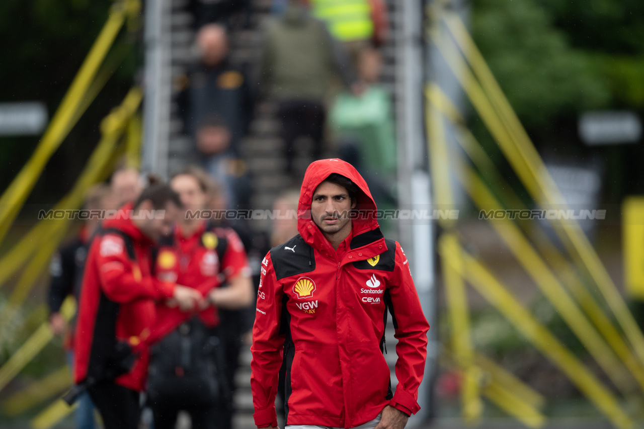GP CANADA, Carlos Sainz Jr (ESP) Ferrari.

17.06.2023. Formula 1 World Championship, Rd 9, Canadian Grand Prix, Montreal, Canada, Qualifiche Day.

- www.xpbimages.com, EMail: requests@xpbimages.com © Copyright: Price / XPB Images