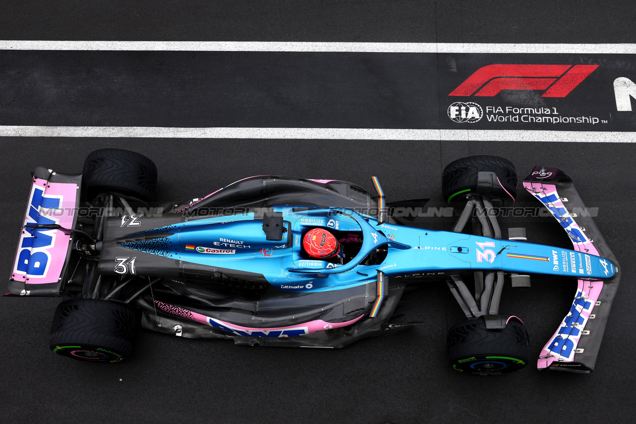GP CANADA, Esteban Ocon (FRA) Alpine F1 Team A523.

17.06.2023. Formula 1 World Championship, Rd 9, Canadian Grand Prix, Montreal, Canada, Qualifiche Day.

- www.xpbimages.com, EMail: requests@xpbimages.com © Copyright: Batchelor / XPB Images