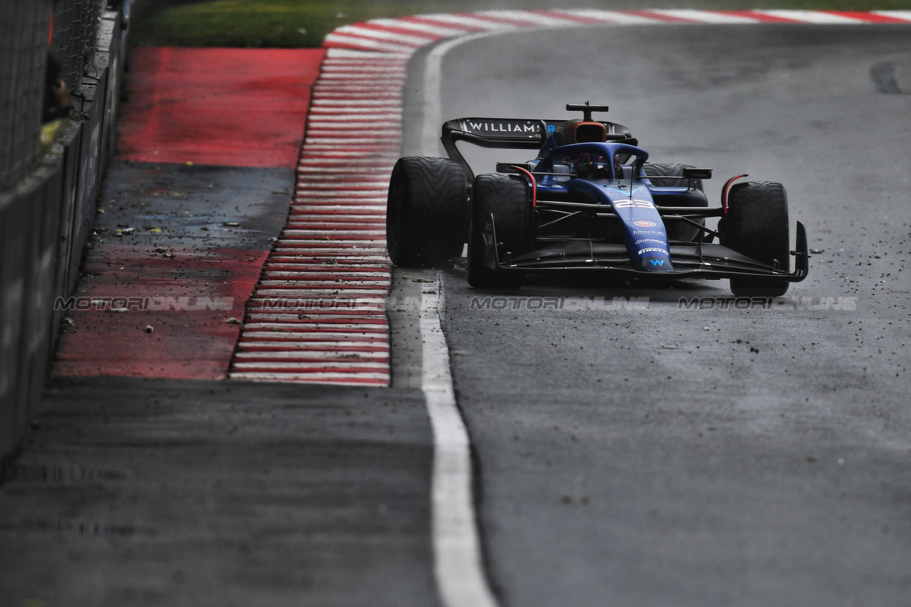 GP CANADA, Alexander Albon (THA) Williams Racing FW45.

17.06.2023. Formula 1 World Championship, Rd 9, Canadian Grand Prix, Montreal, Canada, Qualifiche Day.

- www.xpbimages.com, EMail: requests@xpbimages.com © Copyright: Price / XPB Images