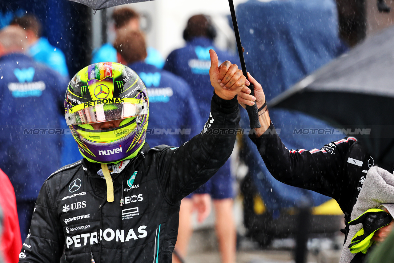 GP CANADA, Lewis Hamilton (GBR) Mercedes AMG F1.

17.06.2023. Formula 1 World Championship, Rd 9, Canadian Grand Prix, Montreal, Canada, Qualifiche Day.

- www.xpbimages.com, EMail: requests@xpbimages.com © Copyright: Charniaux / XPB Images