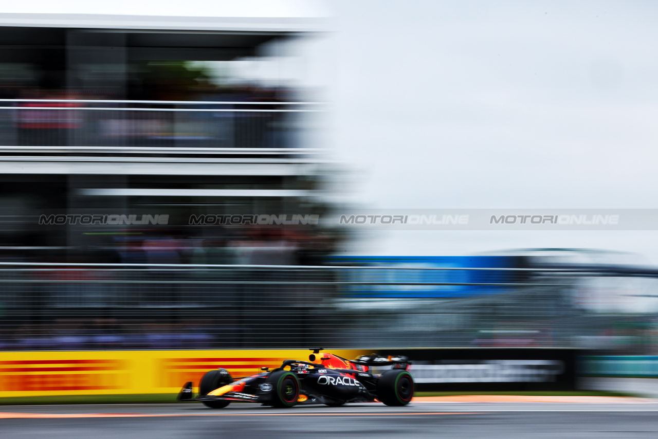 GP CANADA, Max Verstappen (NLD) Red Bull Racing RB19.

17.06.2023. Formula 1 World Championship, Rd 9, Canadian Grand Prix, Montreal, Canada, Qualifiche Day.

- www.xpbimages.com, EMail: requests@xpbimages.com © Copyright: Charniaux / XPB Images