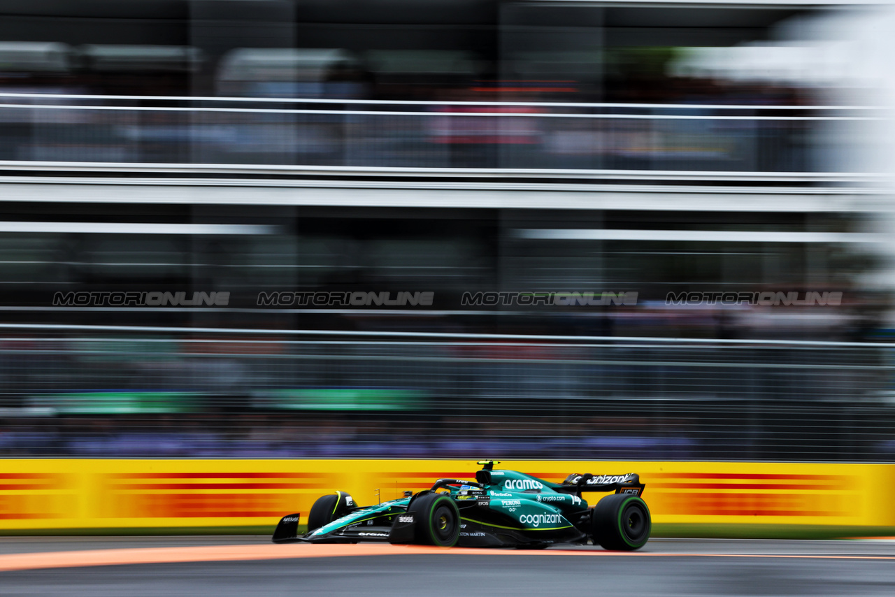 GP CANADA, Fernando Alonso (ESP) Aston Martin F1 Team AMR23.

17.06.2023. Formula 1 World Championship, Rd 9, Canadian Grand Prix, Montreal, Canada, Qualifiche Day.

- www.xpbimages.com, EMail: requests@xpbimages.com © Copyright: Charniaux / XPB Images