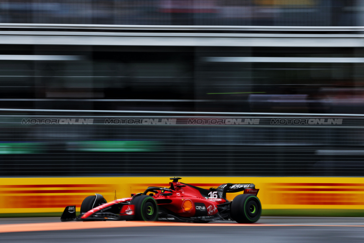 GP CANADA, Charles Leclerc (MON) Ferrari SF-23.

17.06.2023. Formula 1 World Championship, Rd 9, Canadian Grand Prix, Montreal, Canada, Qualifiche Day.

- www.xpbimages.com, EMail: requests@xpbimages.com © Copyright: Charniaux / XPB Images