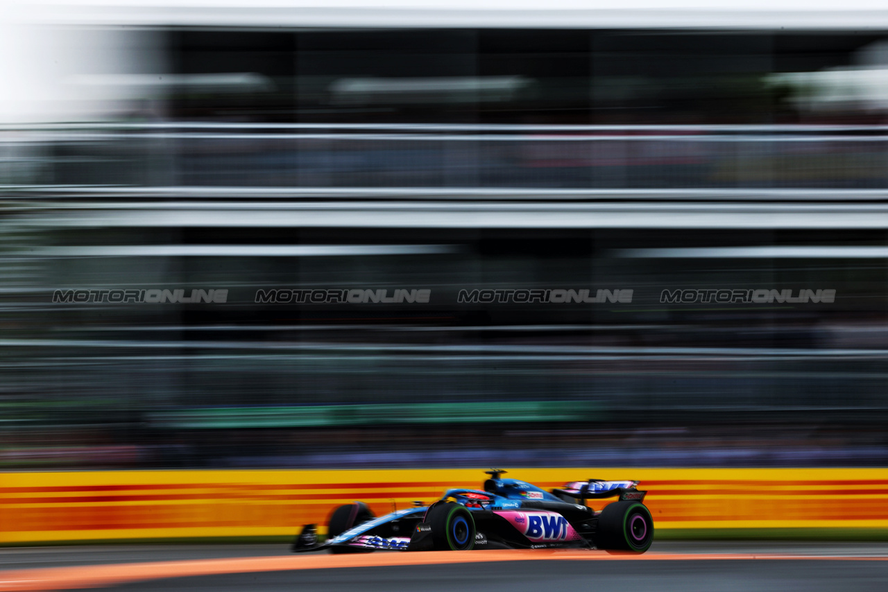 GP CANADA, Esteban Ocon (FRA) Alpine F1 Team A523.

17.06.2023. Formula 1 World Championship, Rd 9, Canadian Grand Prix, Montreal, Canada, Qualifiche Day.

- www.xpbimages.com, EMail: requests@xpbimages.com © Copyright: Charniaux / XPB Images
