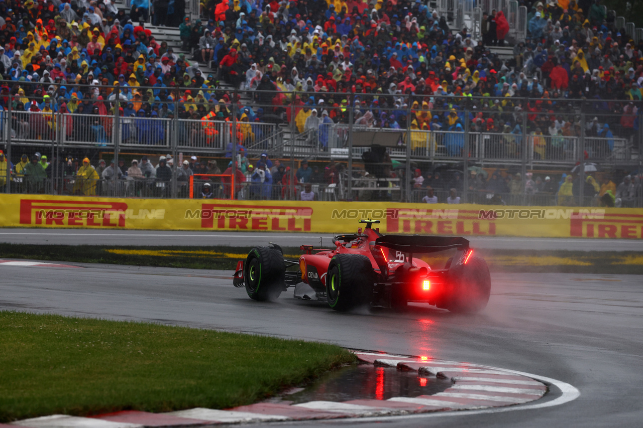 GP CANADA, Carlos Sainz Jr (ESP) Ferrari SF-23.

17.06.2023. Formula 1 World Championship, Rd 9, Canadian Grand Prix, Montreal, Canada, Qualifiche Day.

 - www.xpbimages.com, EMail: requests@xpbimages.com © Copyright: Coates / XPB Images