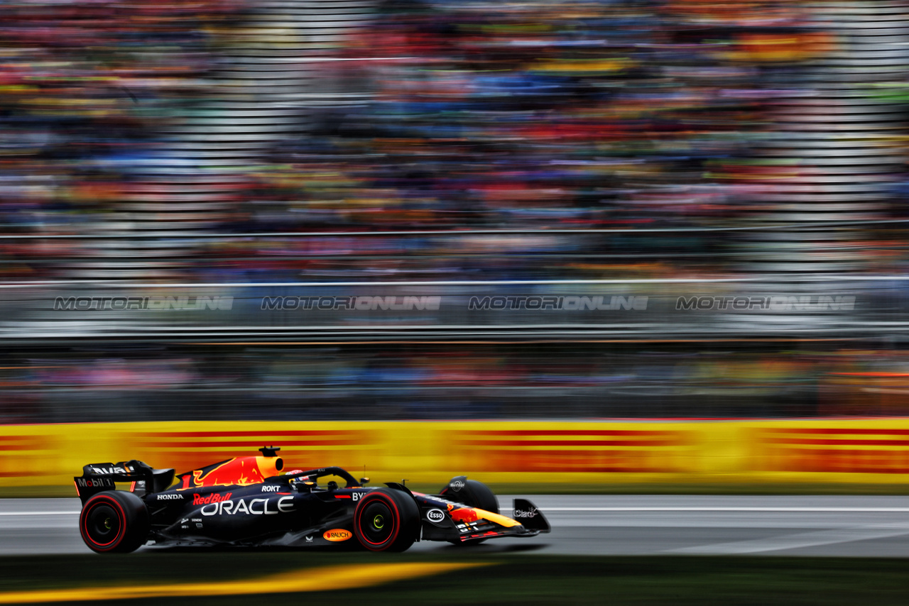 GP CANADA, Max Verstappen (NLD) Red Bull Racing RB19.

17.06.2023. Formula 1 World Championship, Rd 9, Canadian Grand Prix, Montreal, Canada, Qualifiche Day.

 - www.xpbimages.com, EMail: requests@xpbimages.com © Copyright: Coates / XPB Images