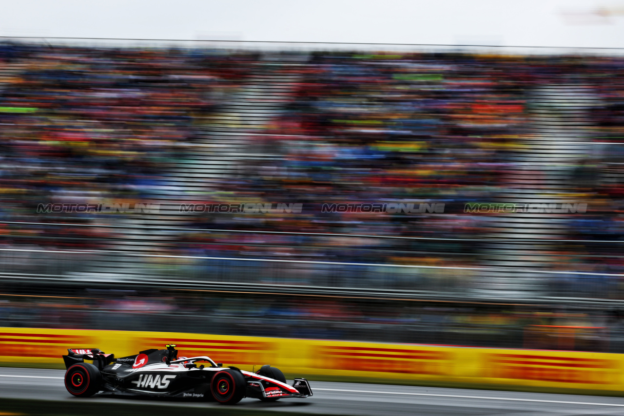 GP CANADA, Nico Hulkenberg (GER) Haas VF-23.

17.06.2023. Formula 1 World Championship, Rd 9, Canadian Grand Prix, Montreal, Canada, Qualifiche Day.

 - www.xpbimages.com, EMail: requests@xpbimages.com © Copyright: Coates / XPB Images