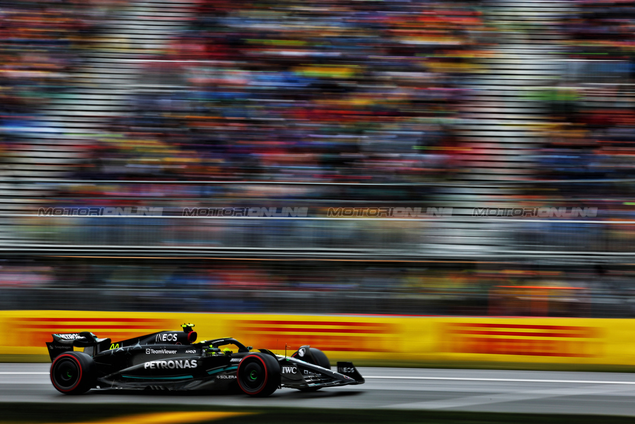 GP CANADA, Lewis Hamilton (GBR) Mercedes AMG F1 W14.

17.06.2023. Formula 1 World Championship, Rd 9, Canadian Grand Prix, Montreal, Canada, Qualifiche Day.

 - www.xpbimages.com, EMail: requests@xpbimages.com © Copyright: Coates / XPB Images