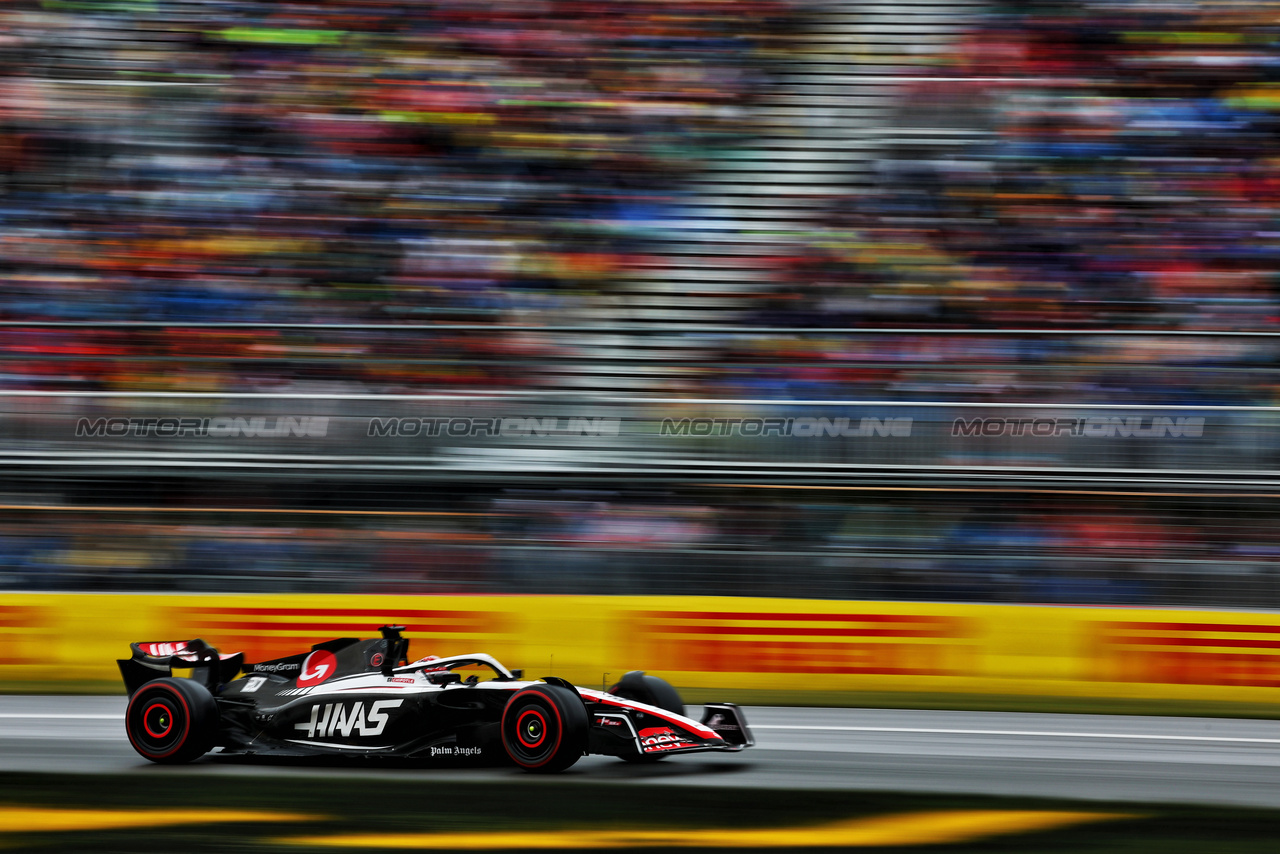 GP CANADA, Kevin Magnussen (DEN) Haas VF-23.

17.06.2023. Formula 1 World Championship, Rd 9, Canadian Grand Prix, Montreal, Canada, Qualifiche Day.

 - www.xpbimages.com, EMail: requests@xpbimages.com © Copyright: Coates / XPB Images