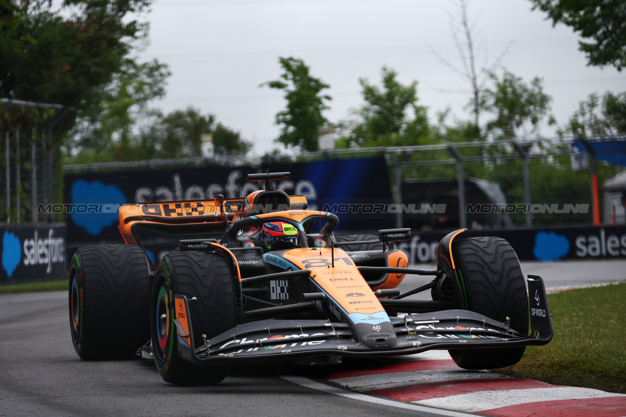 GP CANADA, Oscar Piastri (AUS) McLaren MCL60.

17.06.2023. Formula 1 World Championship, Rd 9, Canadian Grand Prix, Montreal, Canada, Qualifiche Day.

 - www.xpbimages.com, EMail: requests@xpbimages.com © Copyright: Coates / XPB Images